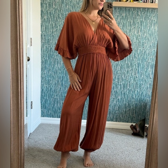 Storia Pants - Storia Terracotta Jumpsuit